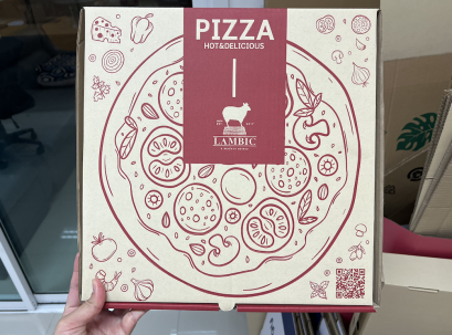กล่องไดคัทพิซซ่า (pizza box) มีไซซ์อะไรบ้าง